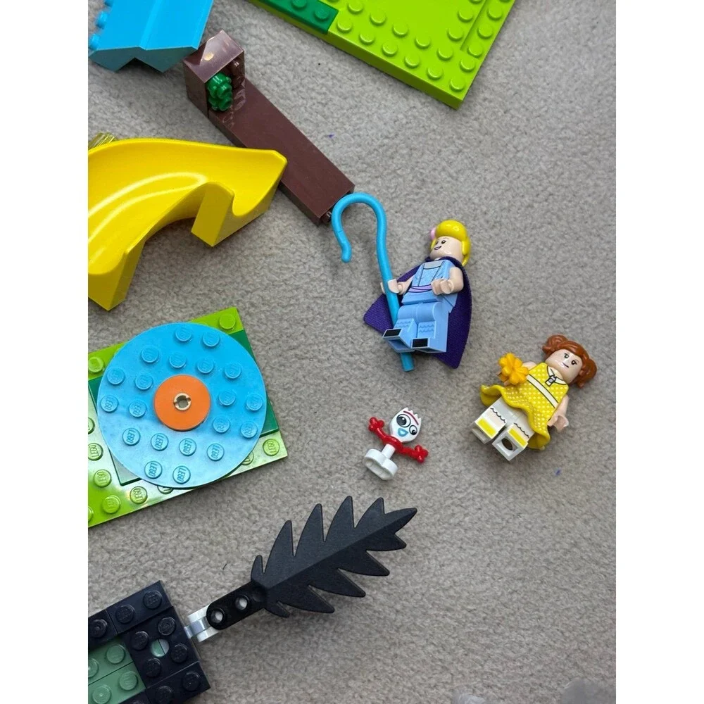 Lot of Disney Pixar LEGO Toy Story Sets 10769 and 10768 Incomplete with Manuals